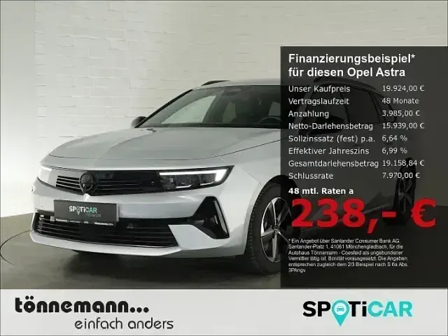 Brugt Opel Astra 131 HK (96 kW) 2024 Hatchback