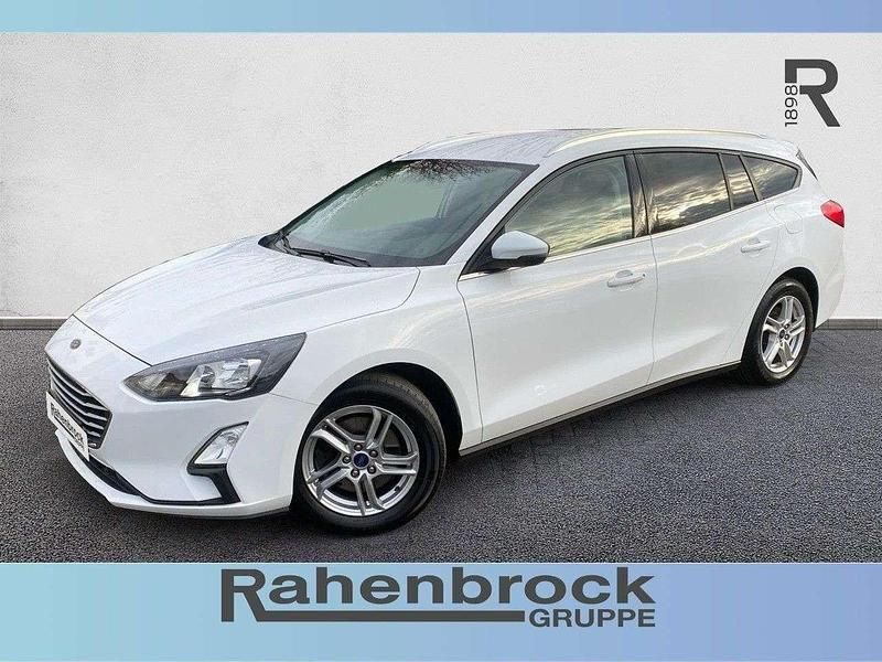 Weiß Gebraucht 2021 Ford Focus Cool & Connect Kombi | 9.790 € (Guter Preis) - Bild 1/4