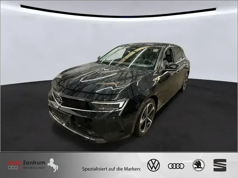Gebraucht Opel Astra Elegance 131 PS (96 kW) 2023 Karbon schwarz metallic Kleinwagen