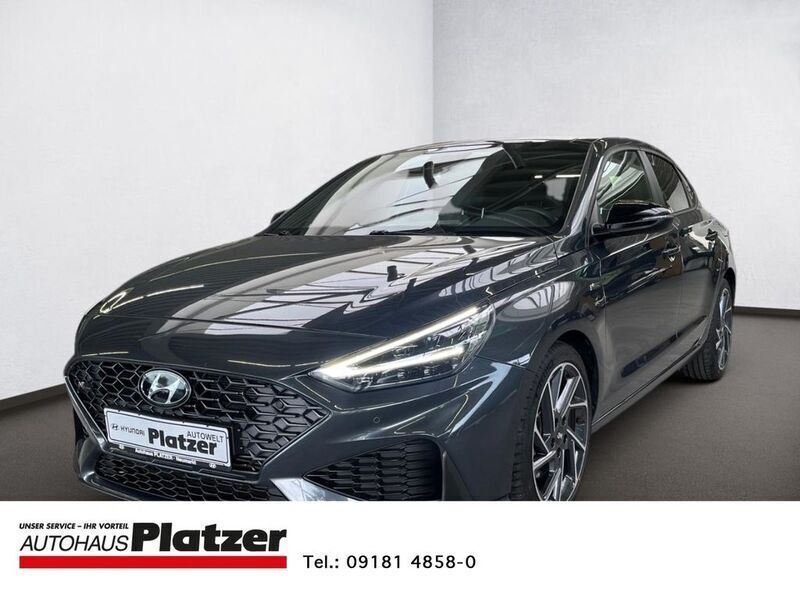 Schwarz Gebraucht 2023 Hyundai i30 N Line Limousine | 29.980 € - Bild 1/4