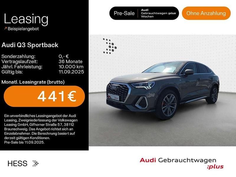 Chronosgrau metallic Gebraucht 2024 Audi Q3 S-Line SUV | 50.999 € (Teuer) - Bild 1/4