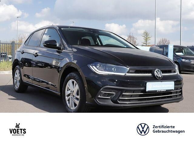 Gebraucht VW Polo Style 95 PS (69 kW) 2023 Schwarz Kleinwagen