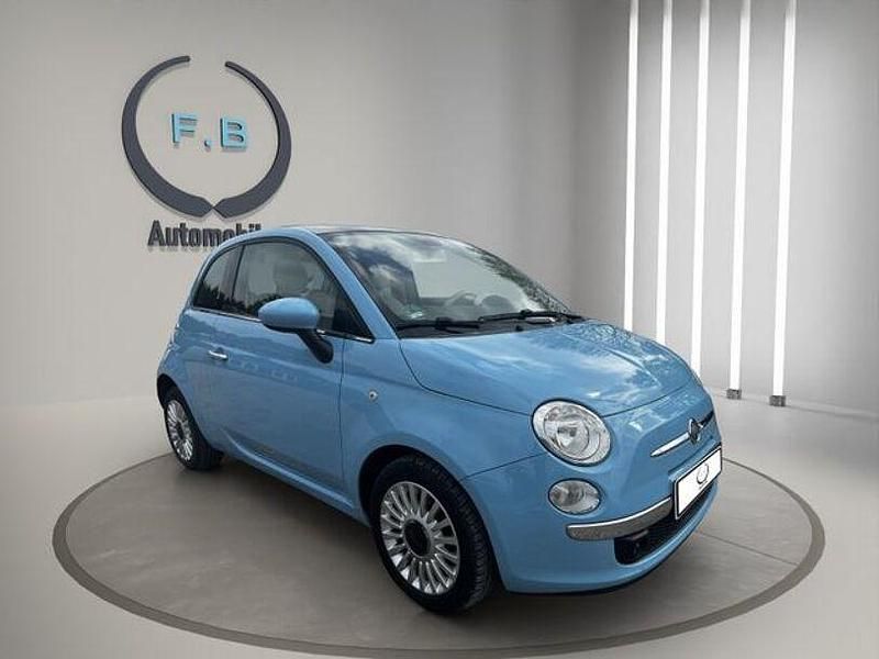 Blau Gebraucht 2010 Fiat 500 Lounge Kleinwagen | 7.299 € (Fairer Preis) - Bild 1/4
