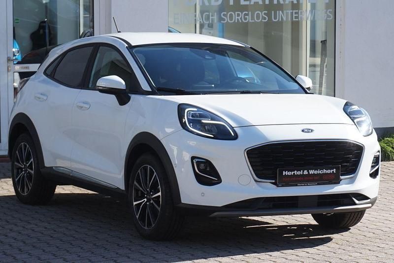 Frozen white Gebraucht 2020 Ford Puma Titanium SUV | 17.490 € (Guter Preis) - Bild 1/4