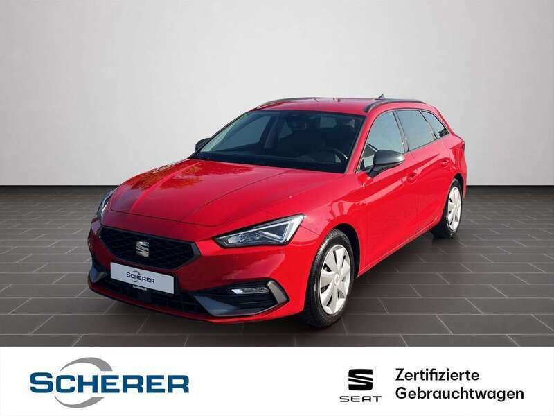 Pure rot Gebraucht 2021 Seat Leon Beats Kombi | 18.380 € (Fairer Preis) - Bild 1/4