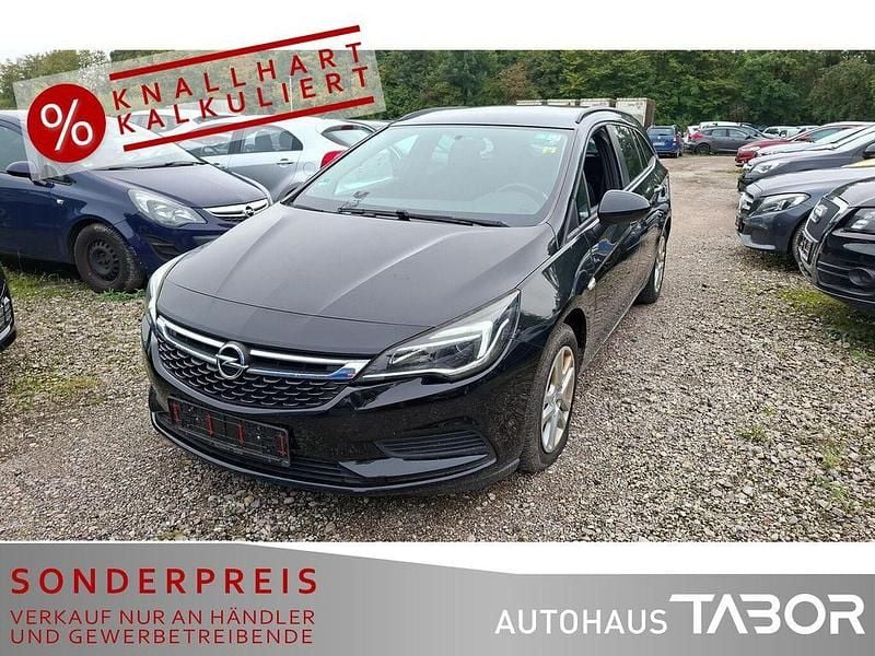 Black meet kettle Gebraucht 2017 Opel Astra Edition Kombi | 6.285 € (Guter Preis) - Bild 1/4