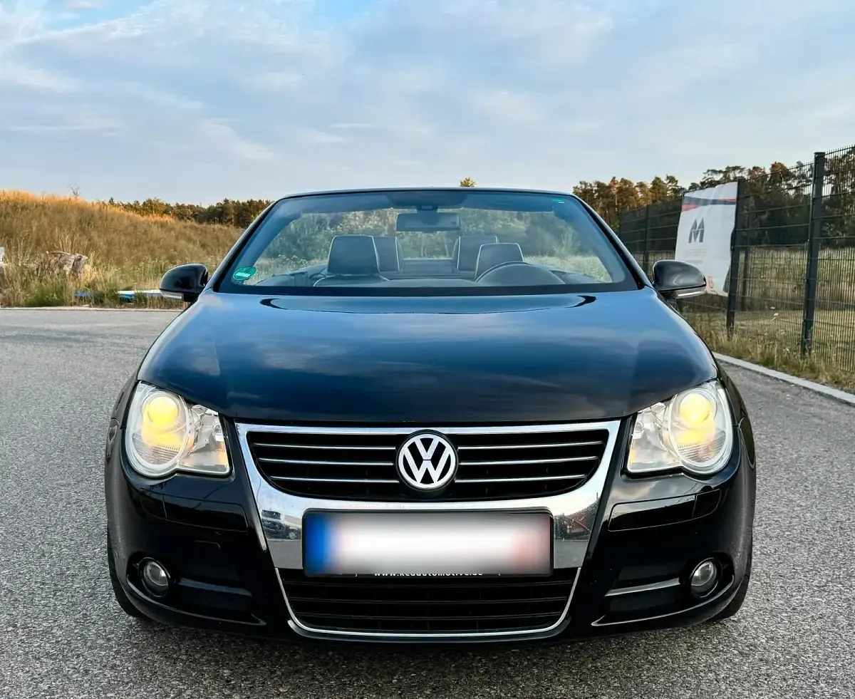 Gebraucht VW Eos 140 PS (102 kW) 2007 Schwarz Cabrio