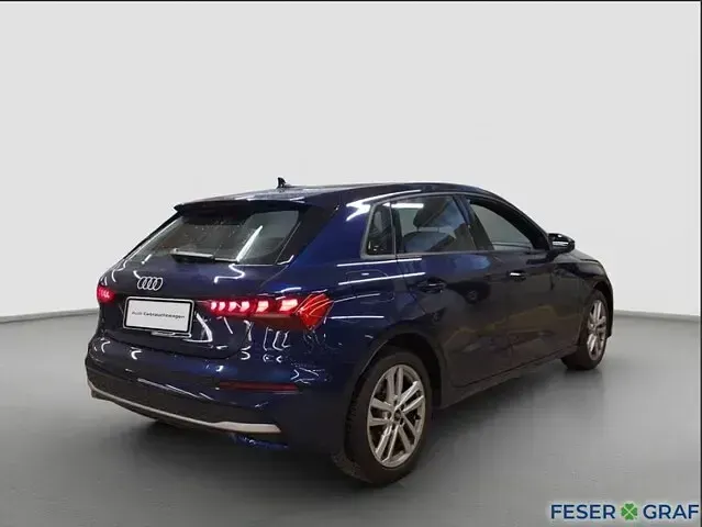 Brugt Audi A3 Advanced Plus 150 HK (110 kW) 2025 Blå Sedan