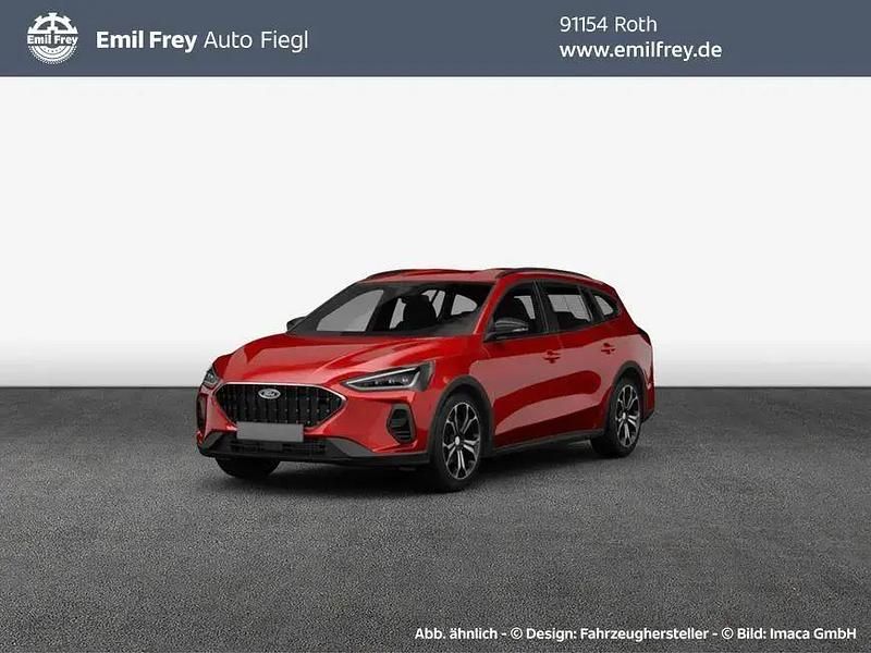 Fantasticrot metallic Gebraucht 2024 Ford Focus ST-Line X Kombi | 24.990 € (Guter Preis) - Bild 1/4