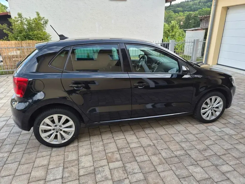 Gebraucht VW Polo Highline 86 PS (63 kW) 2009 Schwarz Kleinwagen