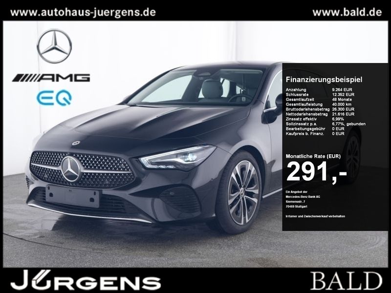 Schwarz kosmosschwarz metallic Gebraucht 2024 Mercedes CLA180 Shooting Brake Progressive Kombi | 30.880 € (Fairer Preis) - Bild 1/4