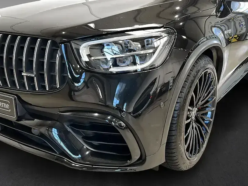 Gebraucht Mercedes GLC63 AMG Night 510 PS (375 kW) 2022 Lack obsidianschwarz (metallic) SUV