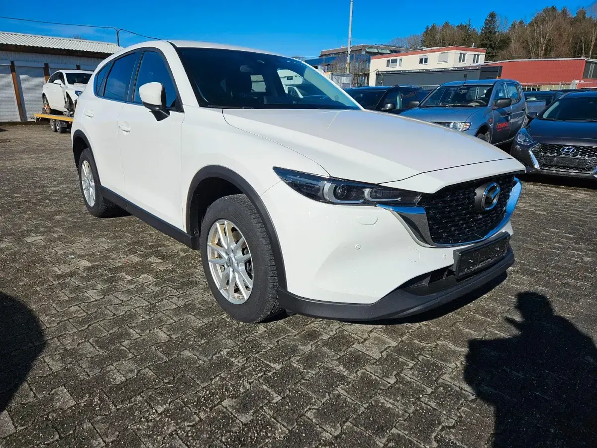 Gebraucht Mazda CX-5 150 PS (110 kW) 2022 Weiß SUV