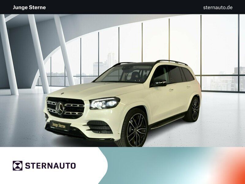Weiss Gebraucht 2022 Mercedes GLS350 AMG SUV | 94.980 € - Bild 1/4