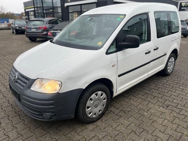 Gebraucht VW Caddy Team 105 PS (77 kW) 2010 Weiß Van / Kleinbus