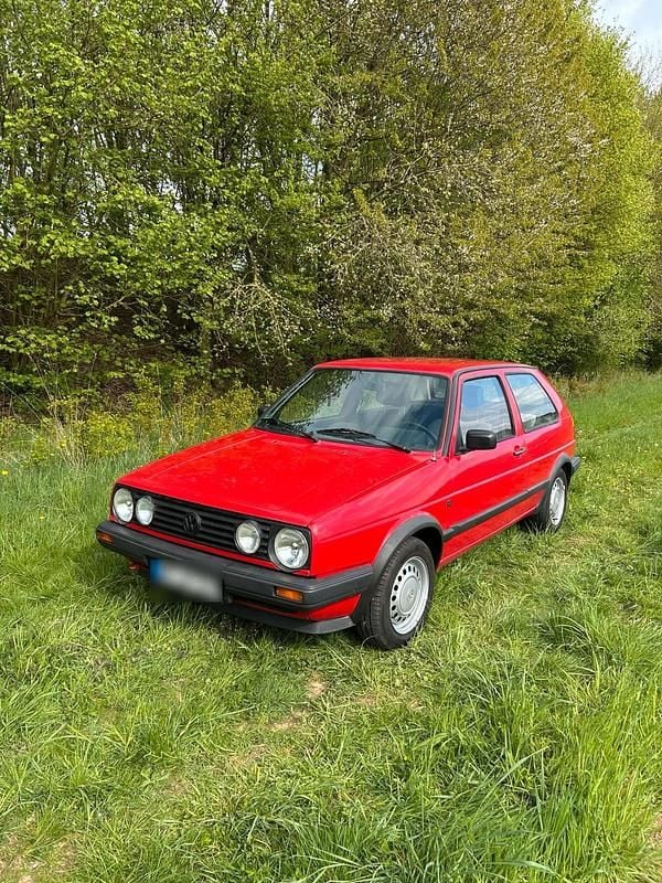 Gebraucht VW Golf II 75 PS (55 kW) 1989 Rot Kleinwagen