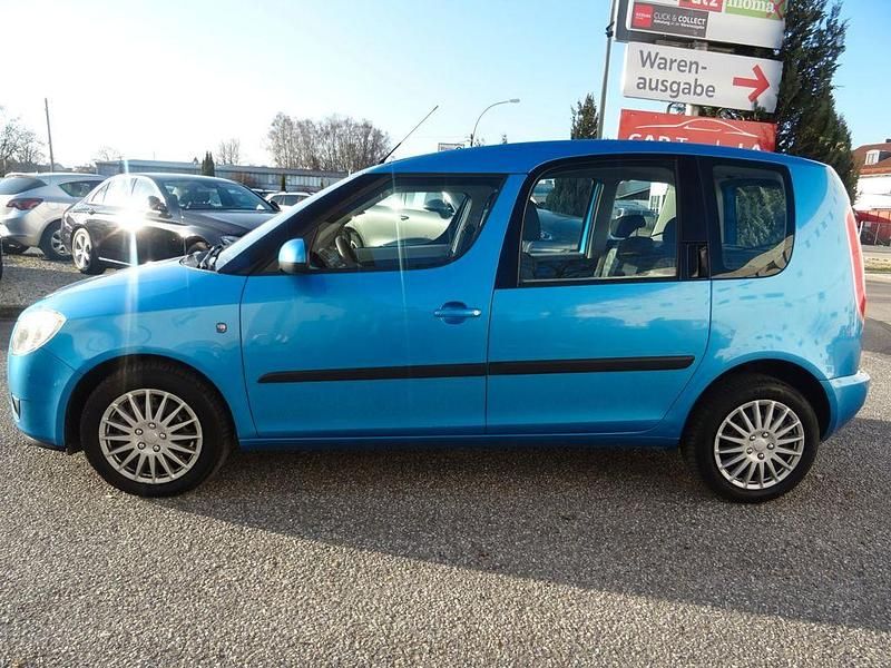 Gebraucht Skoda Roomster Style 105 PS (77 kW) 2007 Blau Van / Kleinbus