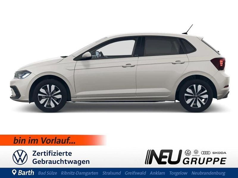 Gebraucht VW Polo Move 95 PS (69 kW) 2024 Ivory silver (metallic) Kleinwagen