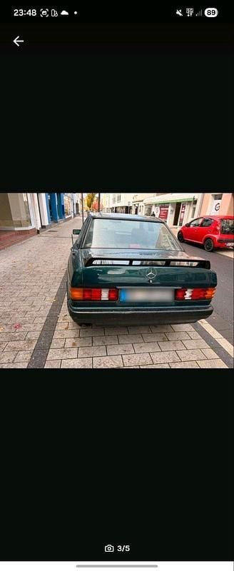 Gebraucht Mercedes 190 110 PS (80 kW) 1983 Grün Limousine