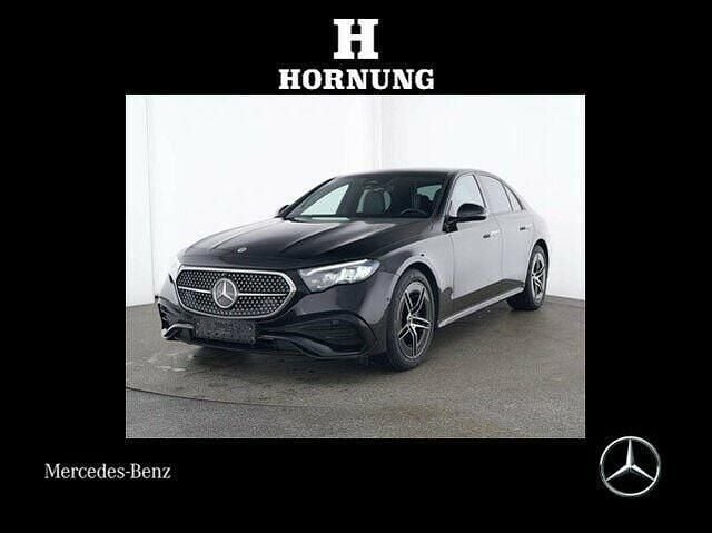 Gebraucht Mercedes E200 AMG 204 PS (150 kW) 2023 Metalliclack obsidianschwarz Limousine