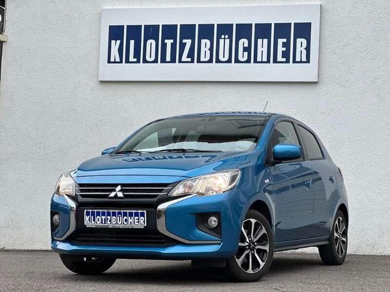 Atollblau Gebraucht 2023 Mitsubishi Space Star Select+ Limousine | 13.350 € (Etwas zu teuer) - Bild 1/4