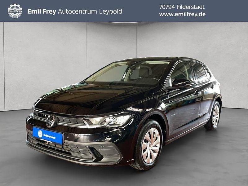 Schwarz Gebraucht 2022 VW Polo Life Limousine | 17.890 € (Guter Preis) - Bild 1/4