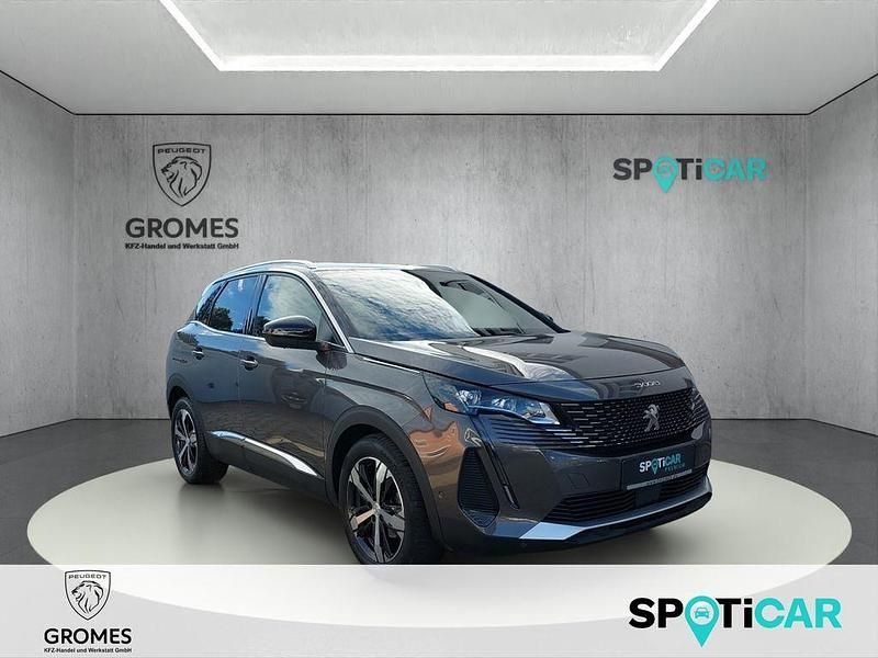Platiniumgrau (metallic) Gebraucht 2023 Peugeot 3008 GT SUV | 26.990 € (Fairer Preis) - Bild 1/4