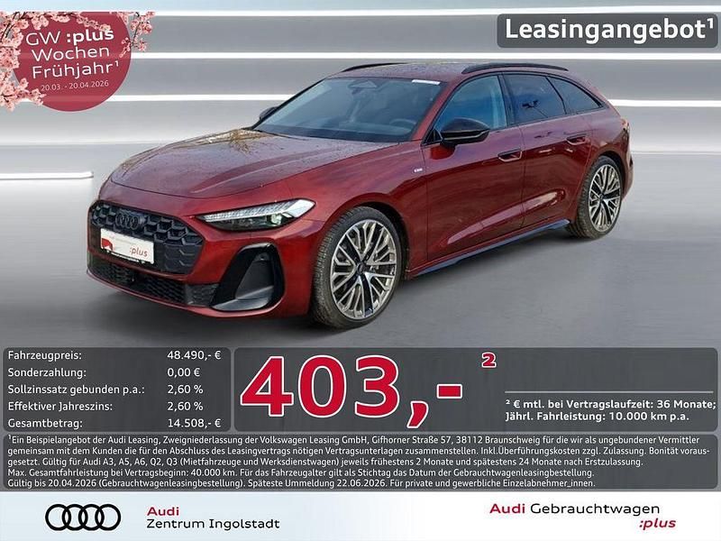 Gebraucht Audi A5 S-Line 204 PS (150 kW) 2025 Grenadinerot metallic Kombi