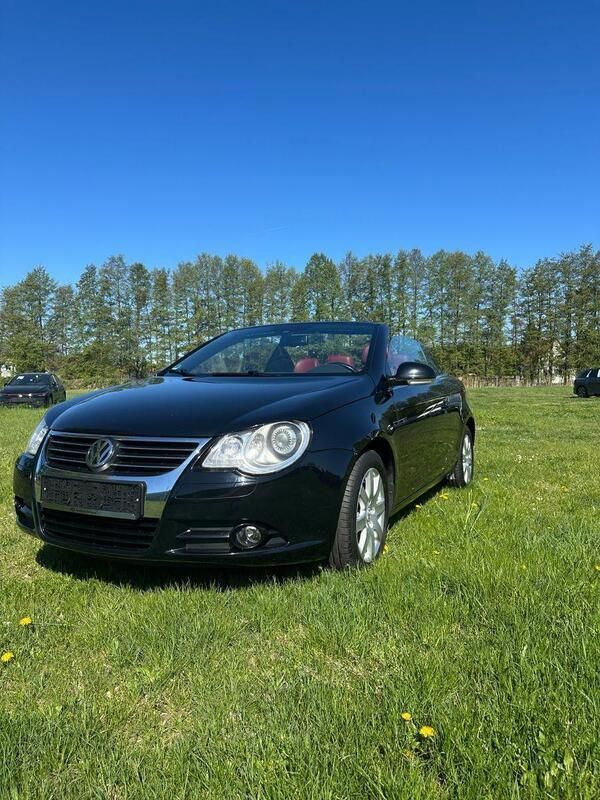 Schwarz Gebraucht 2008 VW Eos Individual Cabrio | 5.650 € (Fairer Preis) - Bild 1/4