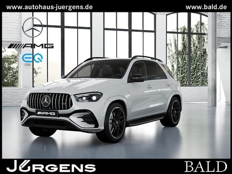 Weiss manufaktur lack manufaktur opalithweiss bright Gebraucht 2024 Mercedes GLE53 AMG AMG SUV | 93.880 € (Guter Preis) - Bild 1/4