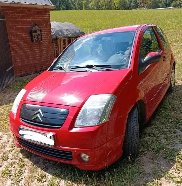 Gebraucht Citroën C2 Style 60 PS (44 kW) 2006 Rot Kleinwagen