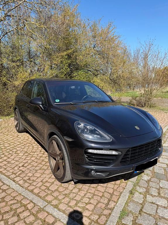 Gebraucht Porsche Cayenne Turbo 500 PS (367 kW) 2011 Schwarz SUV