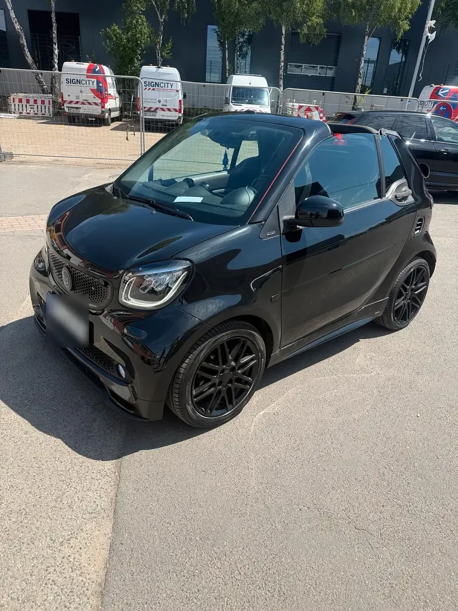Gebraucht Smart ForTwo Cabrio Brabus 71 PS (52 kW) 2016 Schwarz Cabrio
