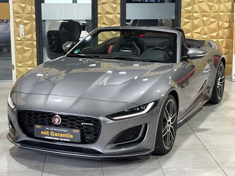 Grau Gebraucht 2021 Jaguar F-Type Cabrio | 55.950 € (Superpreis) - Bild 1/4