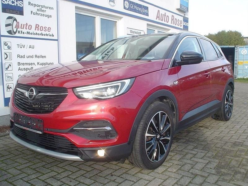 Rot Gebraucht 2021 Opel Grandland X SUV | 20.950 € (Guter Preis) - Bild 1/4