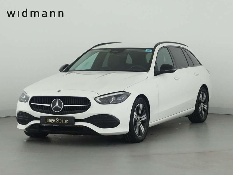 Unilack polarweiss Gebraucht 2022 Mercedes C220 Avantgarde Kombi | 25.850 € (Fairer Preis) - Bild 1/4