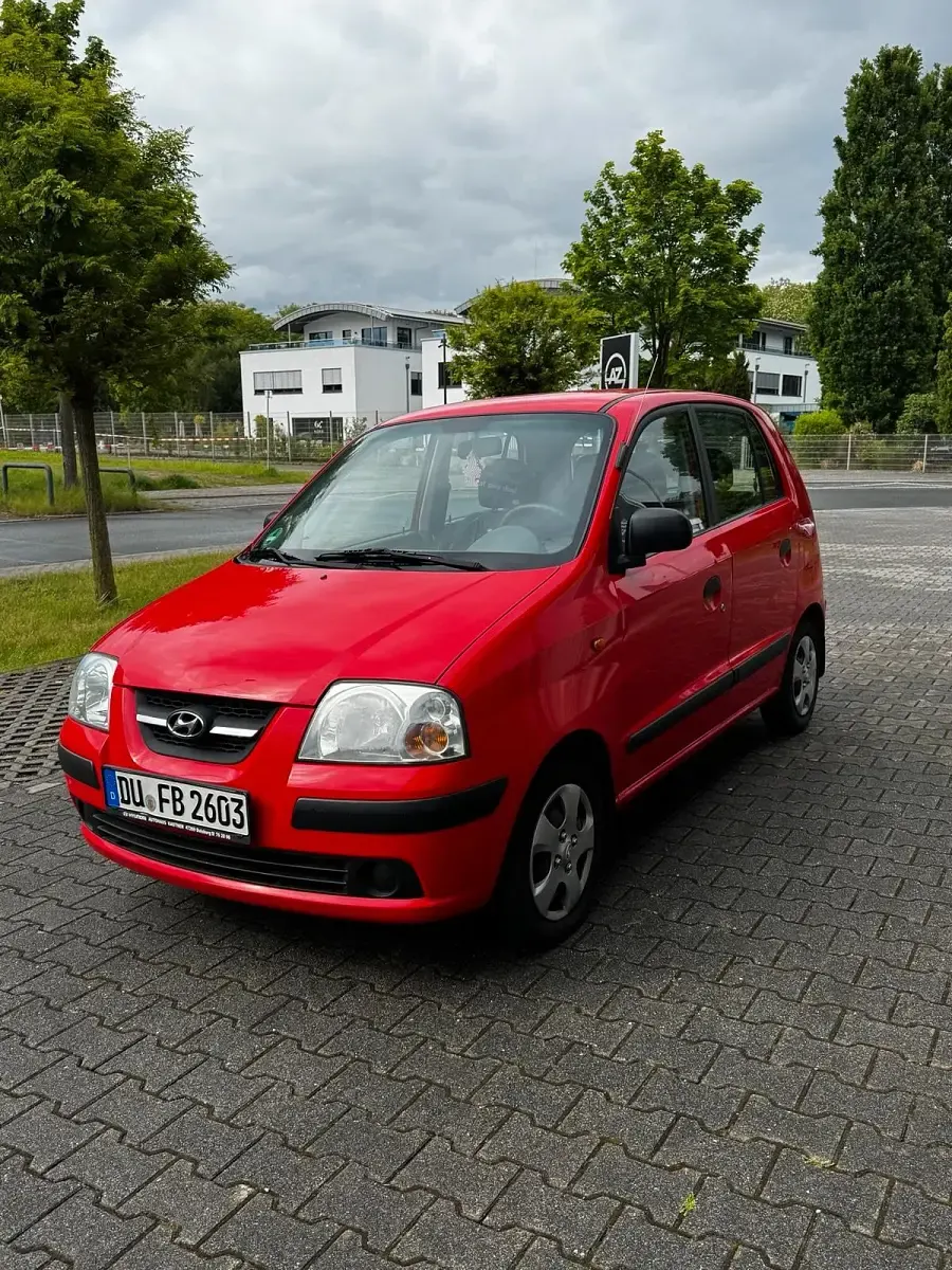 Gebraucht Hyundai Atos Prime 63 PS (46 kW) 2008 Rot Kleinwagen