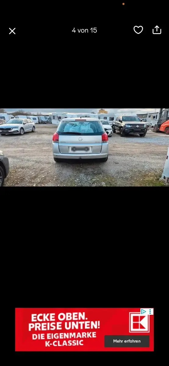 Gebraucht Opel Signum 155 PS (114 kW) 2003 Grau Kleinwagen