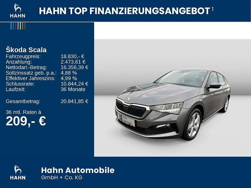 Usata Skoda Scala Style 110 CV (80 kW) 2022 Grigio Utilitaria