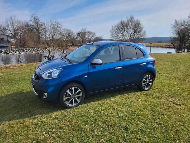 Blau Gebraucht 2016 Nissan Micra N-TEC Kleinwagen | 6.999 € (Guter Preis) - Bild 1/4
