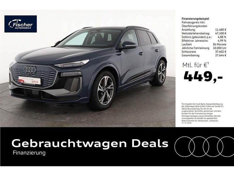 Gebraucht Audi Q6 e-tron S-Line 225 kW (306 PS) 2024 Blau SUV