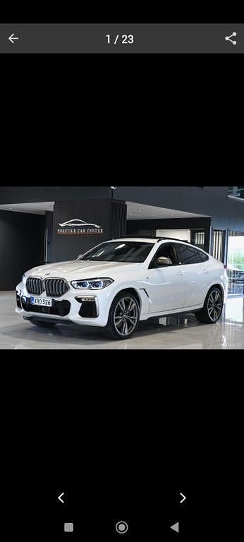 Weiß Gebraucht 2020 BMW X6 M50 Performance SUV | 79.000 € - Bild 1/4