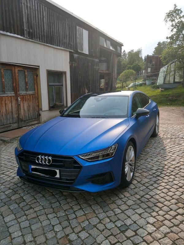 Blau Gebraucht 2018 Audi A7 Kleinwagen | 43.999 € (Fairer Preis) - Bild 1/4