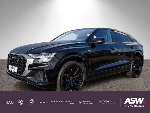 Mythosschwarz metallic Gebraucht 2022 Audi Q8 S-Line SUV | 65.830 € (Etwas zu teuer) - Bild 1/4