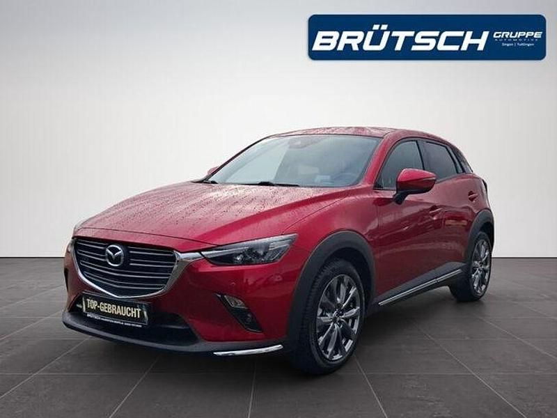Soul red crystal metallic Gebraucht 2020 Mazda CX-3 Edition SUV | 18.580 € (Etwas zu teuer) - Bild 1/4
