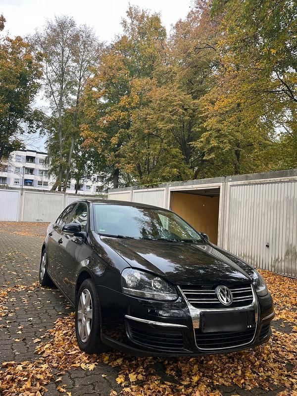 Schwarz Gebraucht 2008 VW Jetta Limousine | 3.299 € (Fairer Preis) - Bild 1/4