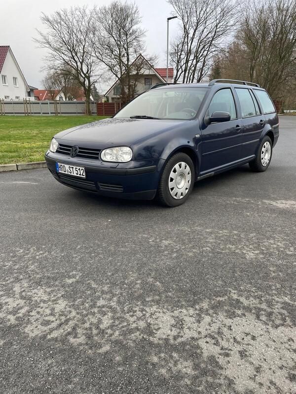 Blau Gebraucht 2000 VW Golf IV Kombi | 699 € (Fairer Preis) - Bild 1/4
