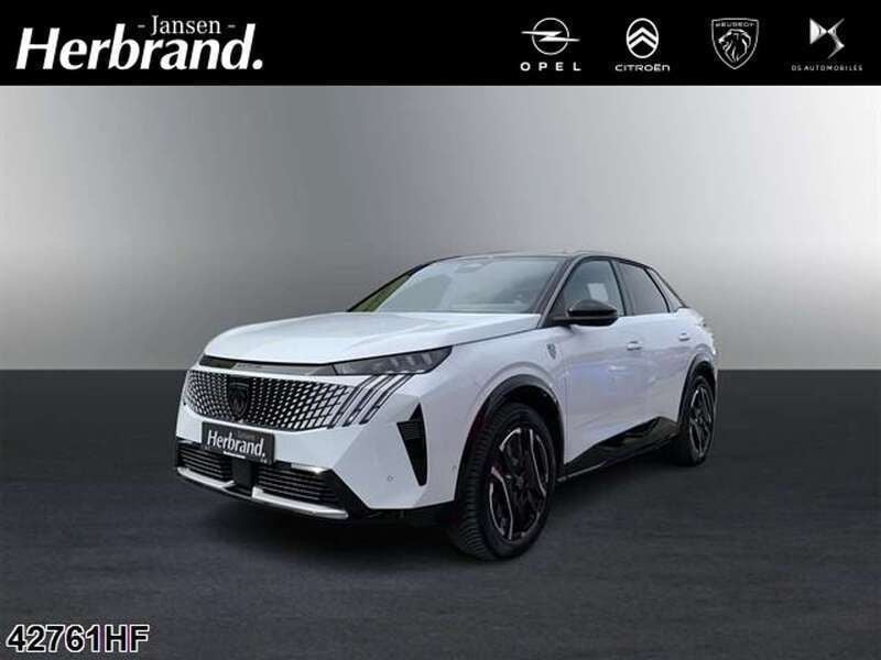 Weiss/typ aussenverkleidung me Gebraucht 2024 Peugeot e-3008 GT SUV | 44.890 € (Superpreis) - Bild 1/4