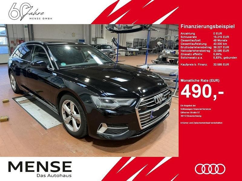 Brillantschwarz Gebraucht 2022 Audi A6 Ambiente Kombi | 32.585 € (Fairer Preis) - Bild 1/4