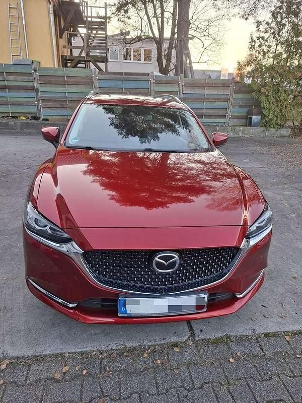 Rot Gebraucht 2019 Mazda 6 Sports-Line Kombi | 22.000 € (Fairer Preis) - Bild 1/4